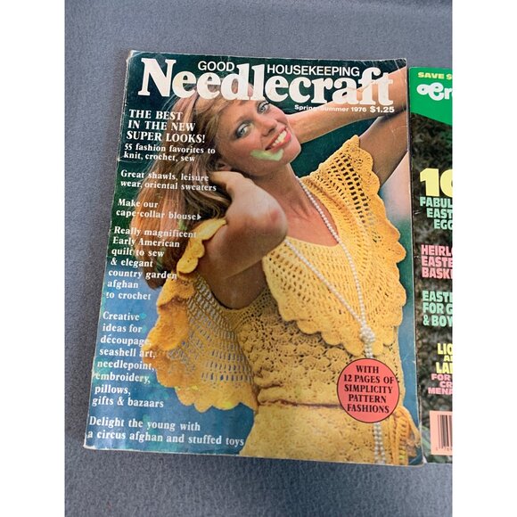 Vintage Craft-Art & Needlework Digest April 1988 & Good Housekeeping Needlecraft - Picture 2 of 4